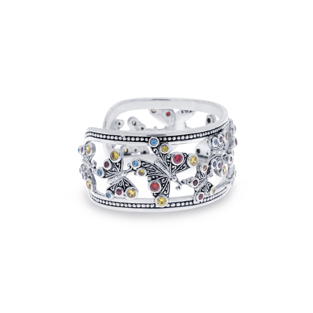 Gelang Bangle Besar Koleksi Kupu Kupu Sterling Silver 925
