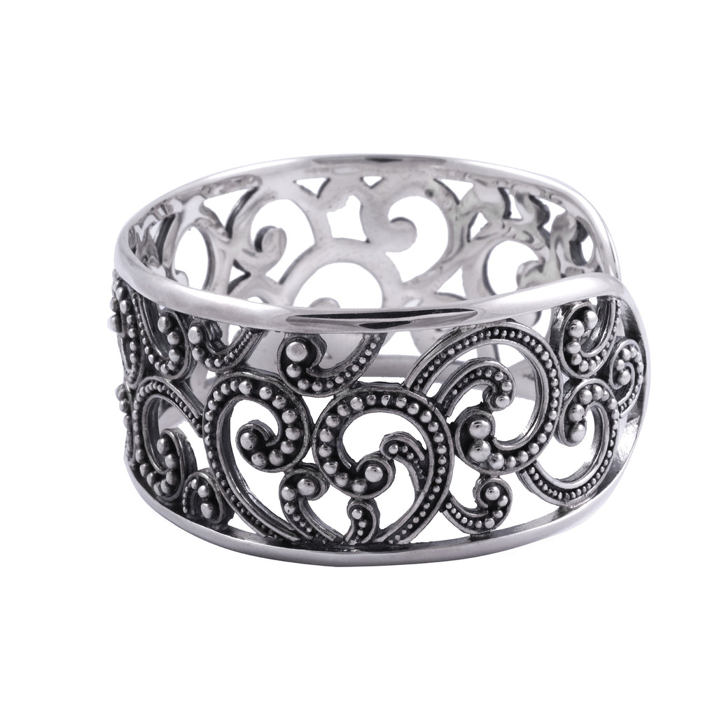 Gelang Ombak Segara Cuff Bracelet Perak 925