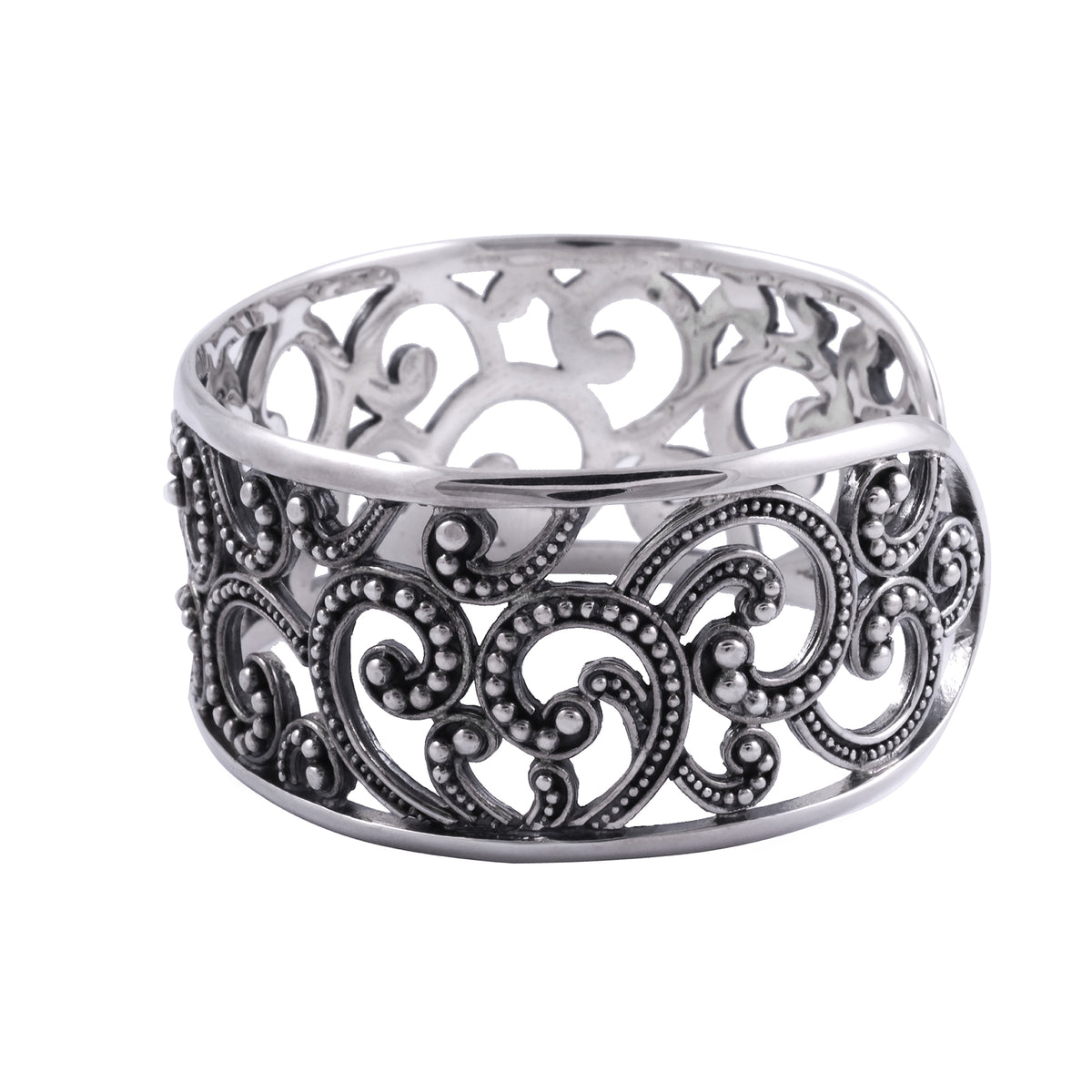 Gelang Ombak Segara Cuff Bracelet Perak 925
