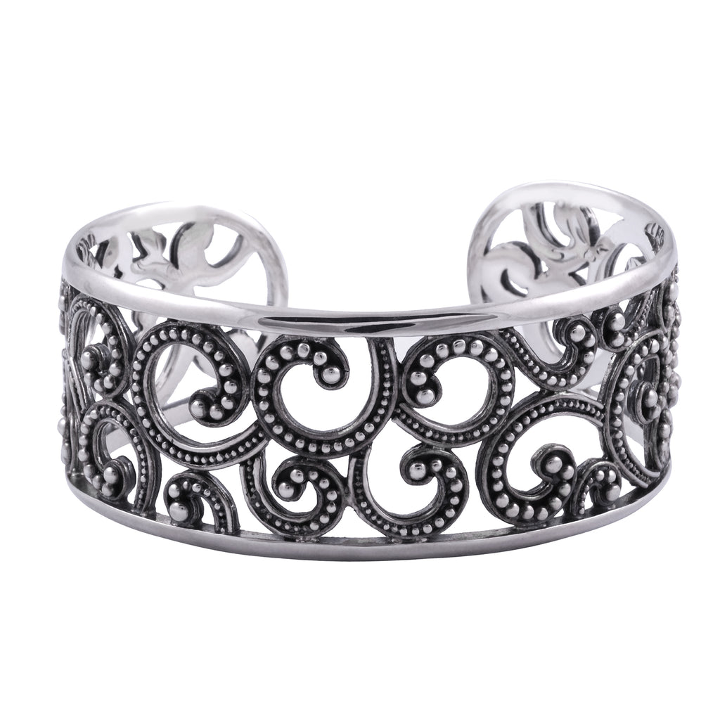 Gelang Ombak Segara Cuff Bracelet Perak 925