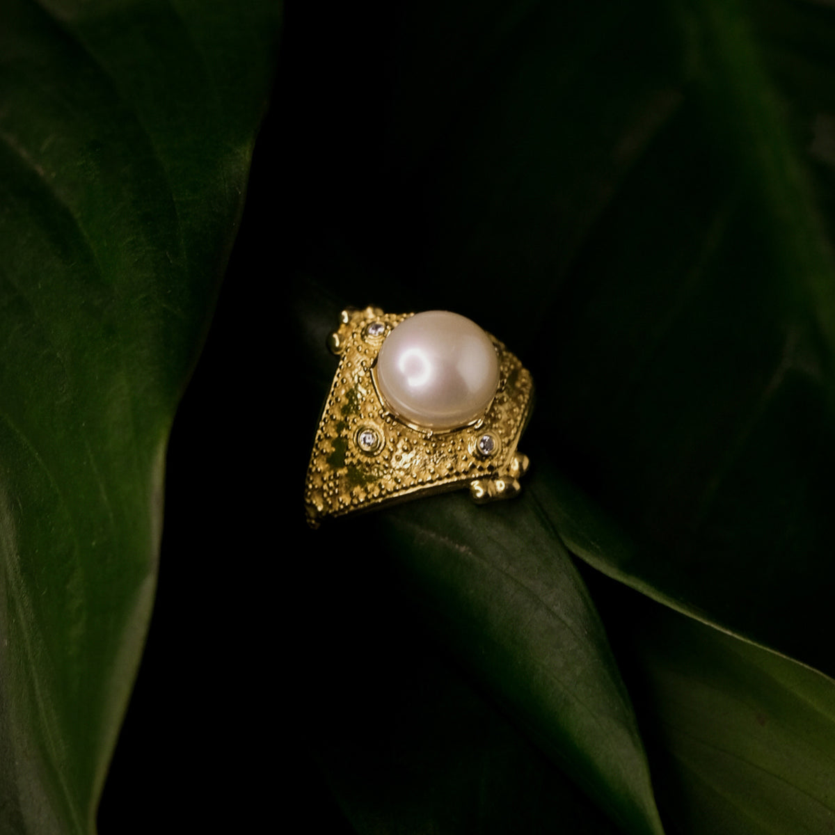Cincin Cocktail Perak 925 Koleksi Sri Kencana