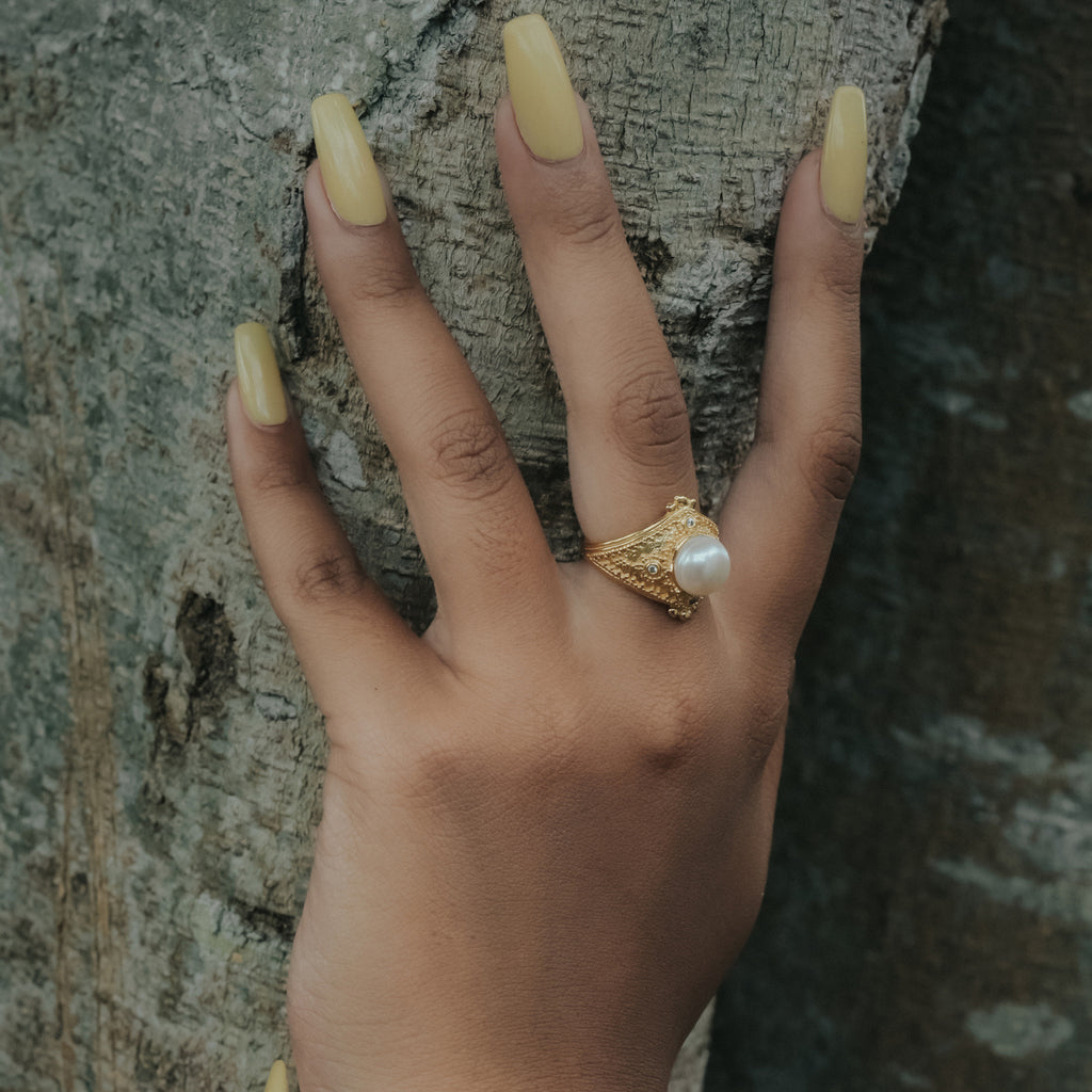 Cincin Cocktail Perak 925 Koleksi Sri Kencana