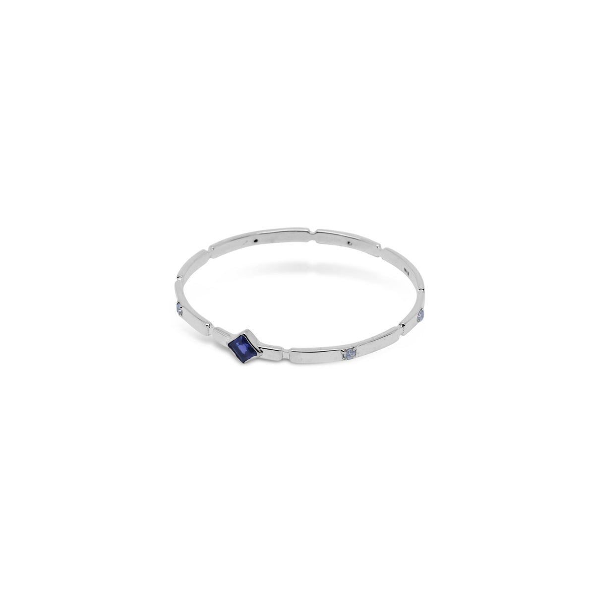 Gelang Bangle  Perak 925 Koleksi Aeon Permata Iolite