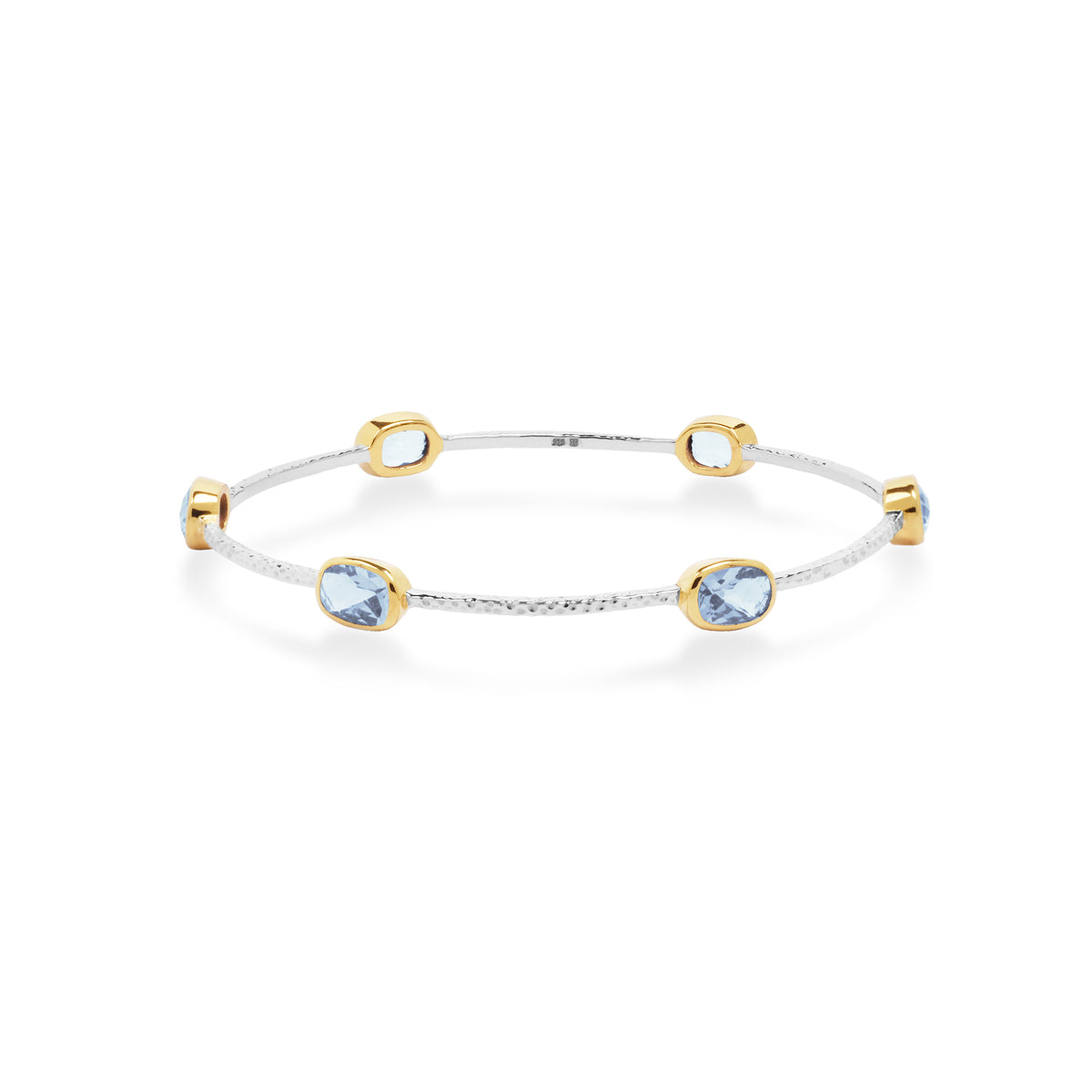 Gelang Bangle Perak Koleksi Pelangi Sterling Silver 925