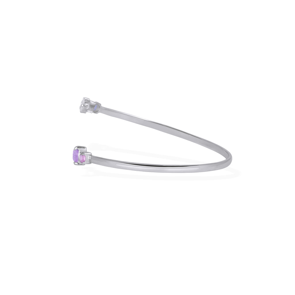 Confetti Collection Sterling Silver 925 Bangle Bracelet