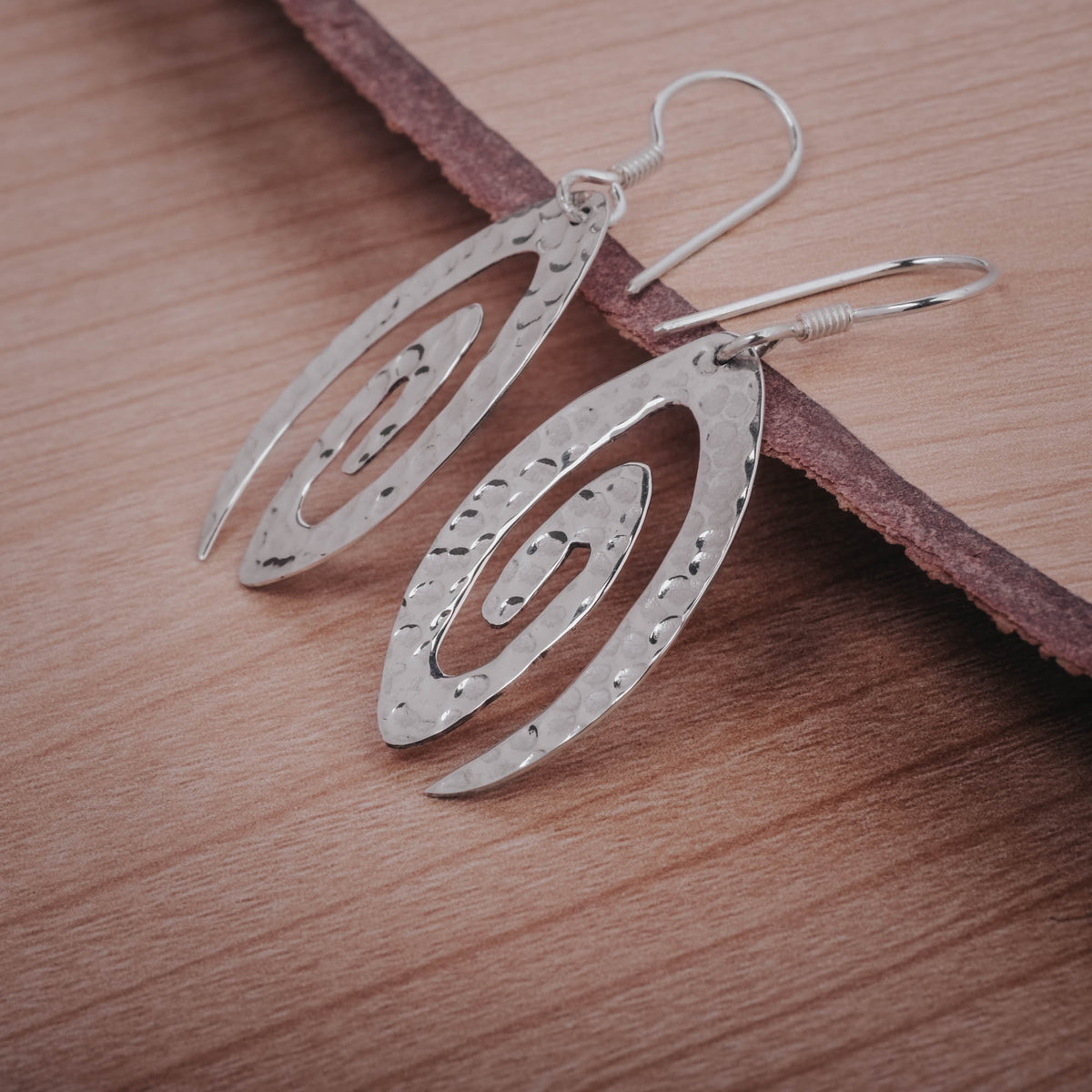 Anting Dangling Perak 925 Koleksi Getokan