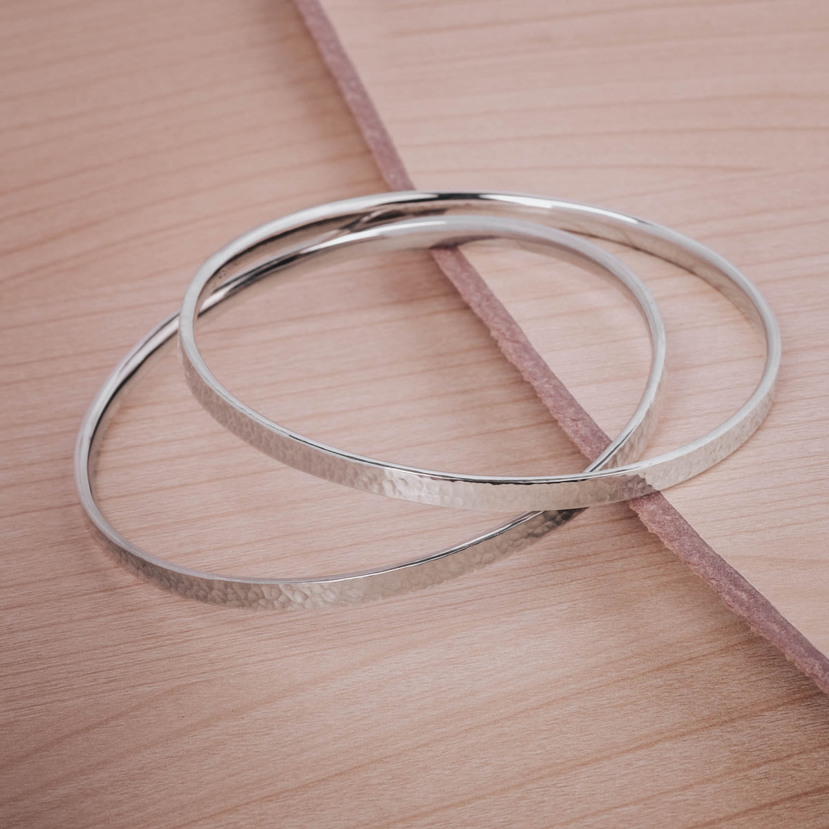 Gelang Bangle Kecil Perak 925 Koleksi Getokan