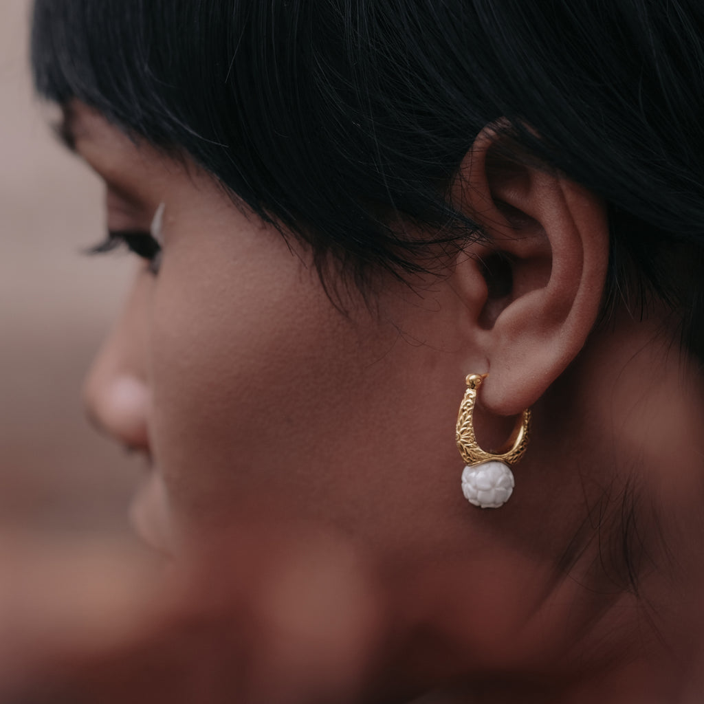 Anting Hoop Perak 925 Koleksi Jepun
