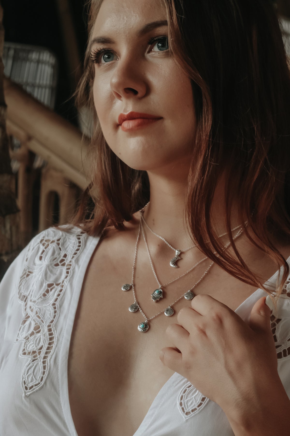 Kalung Layer Koleksi Bohemian Sterling Silver 925