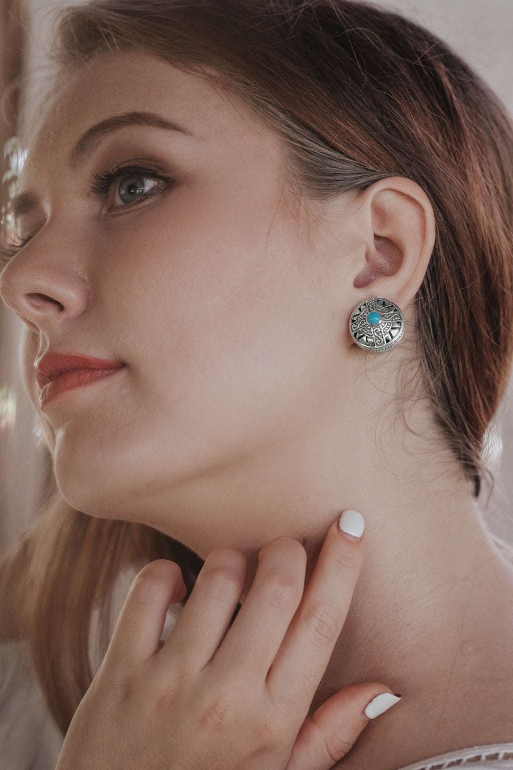 Anting Subeng Besar Koleksi Bohemian Sterling Silver 925