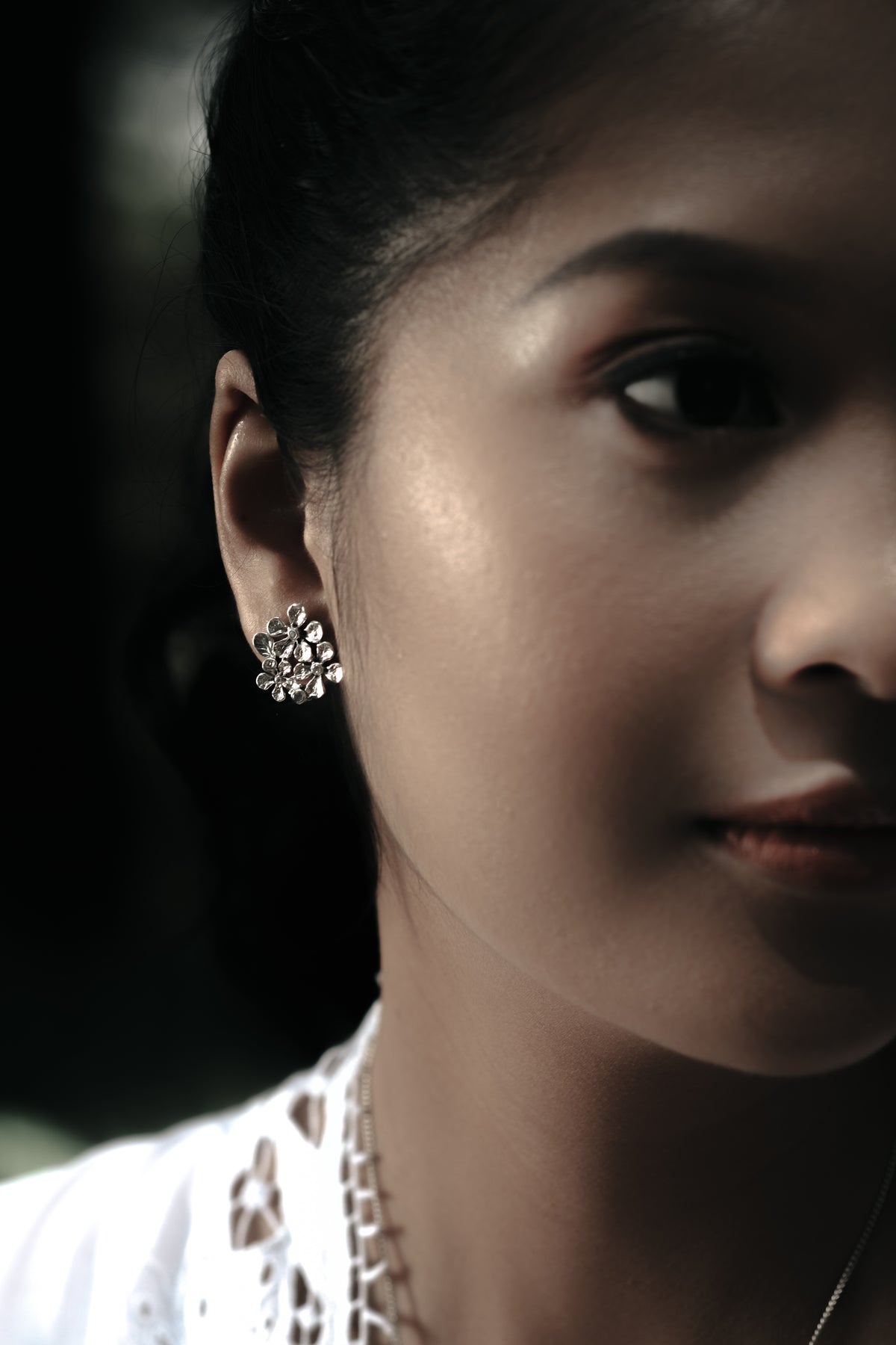 Anting Stud Perak 925 Koleksi Flamboyan