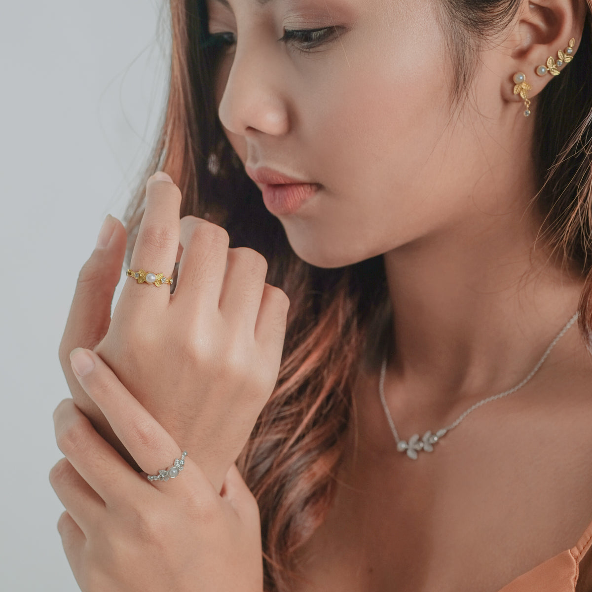 Anting Stud Perak 925 Koleksi Goddes