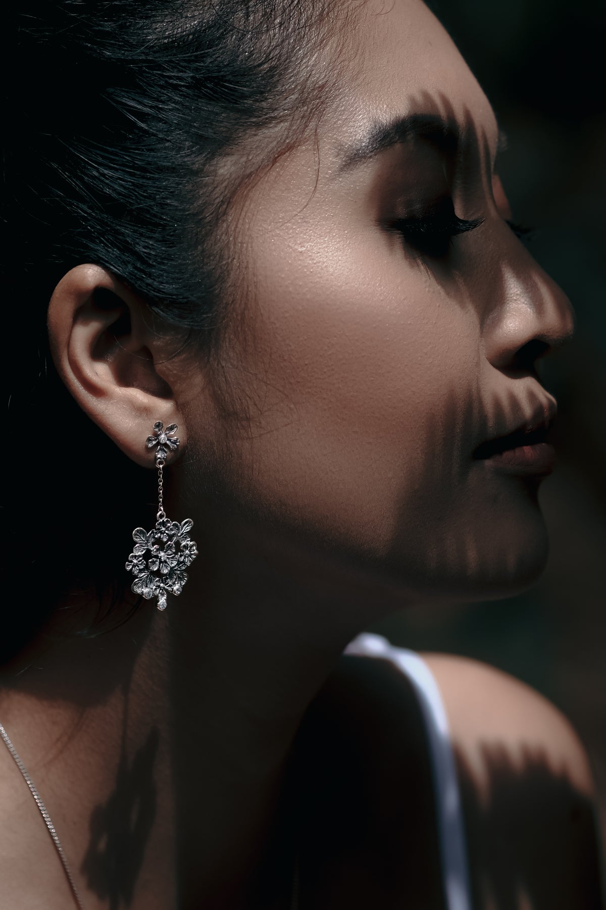 Anting Statment Perak 925 Koleksi Flamboyan