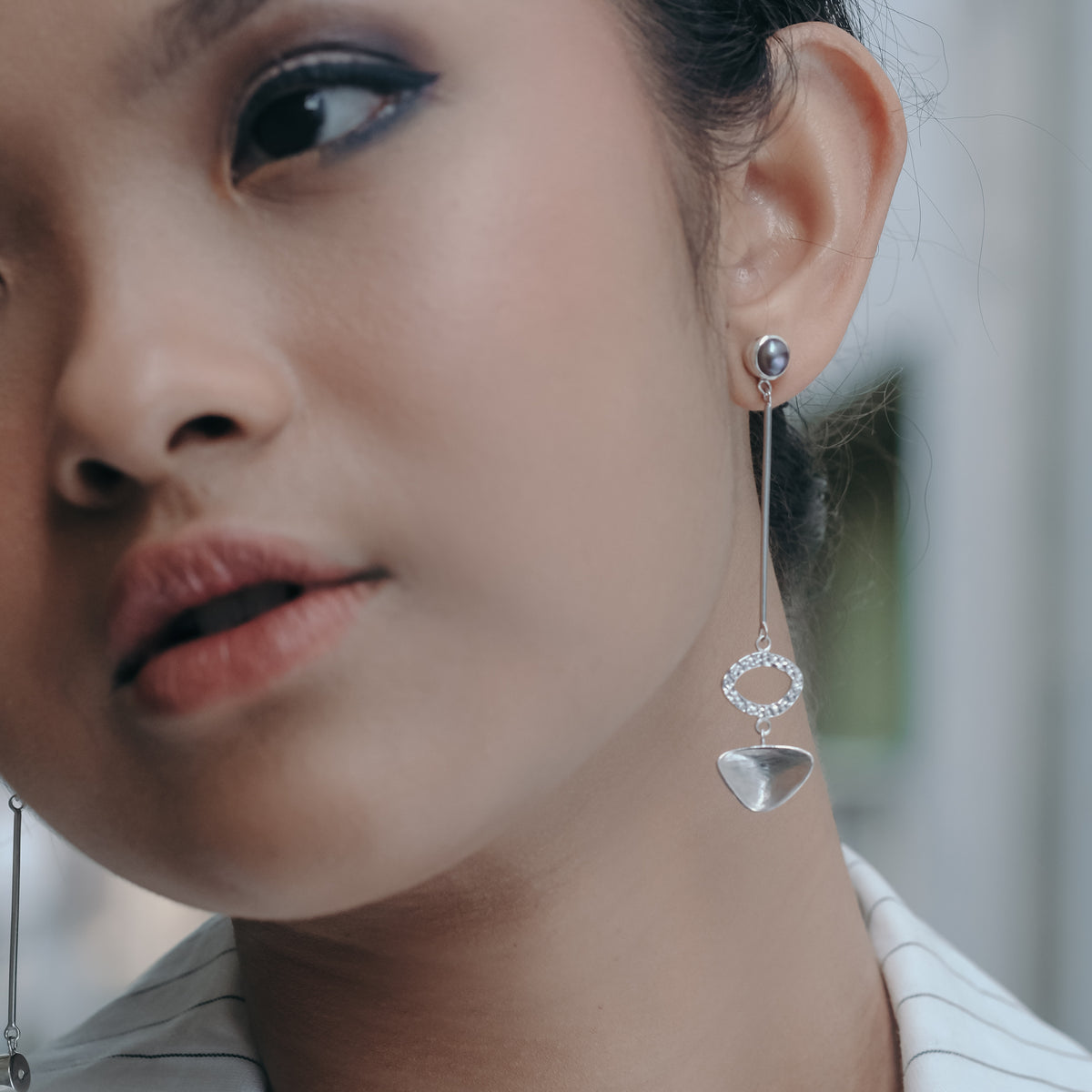Dulcet Sterling Silver 925 Drop Earrings