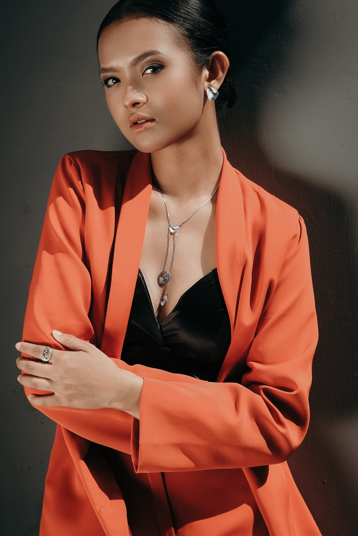 Anting Drop Perak Kolesi Dulcet Sterling Silver 925