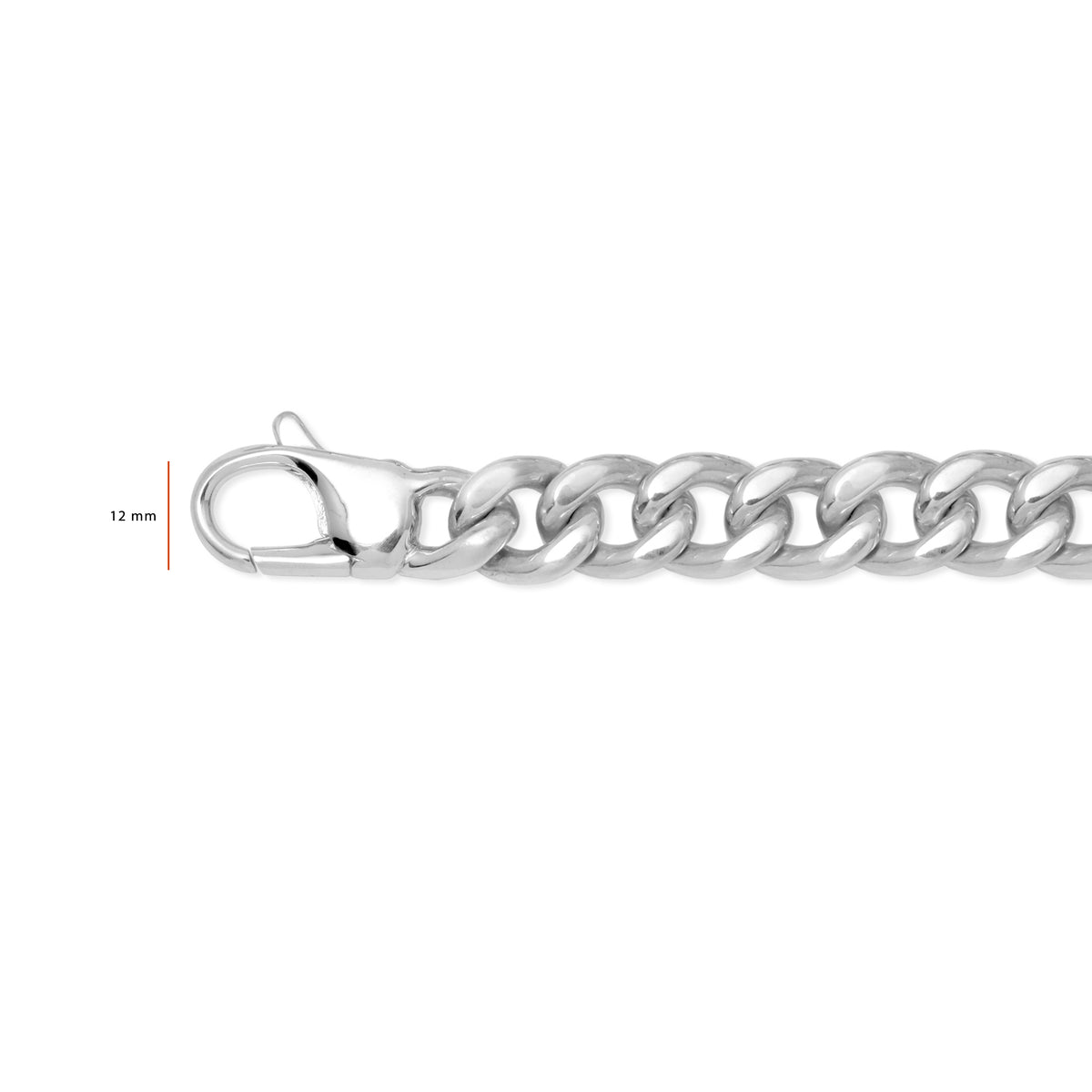 Kalung Rantai Perak Koleksi Cuban Sterling Silver 925 Sunaka Jewelry