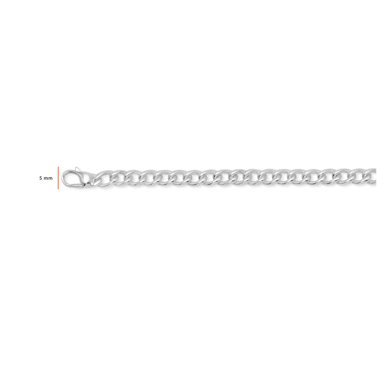 Kalung Rantai Perak Koleksi Cuban Sterling Silver 925 Sunaka Jewelry
