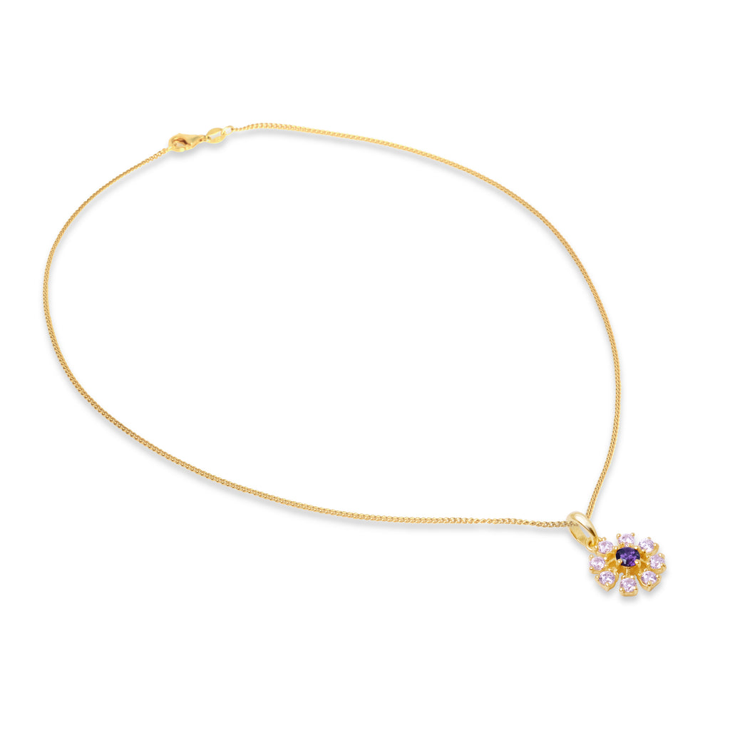 Pendant Koleksi Coreopsis Sterling Silver 925 Gold Plated
