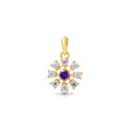 Pendant Koleksi Coreopsis Sterling Silver 925 Gold Plated