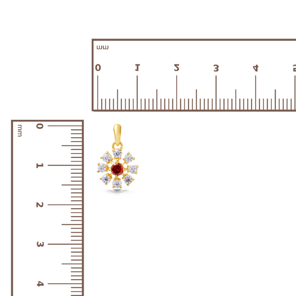 Pendant Koleksi Coreopsis Sterling Silver 925 Gold Plated