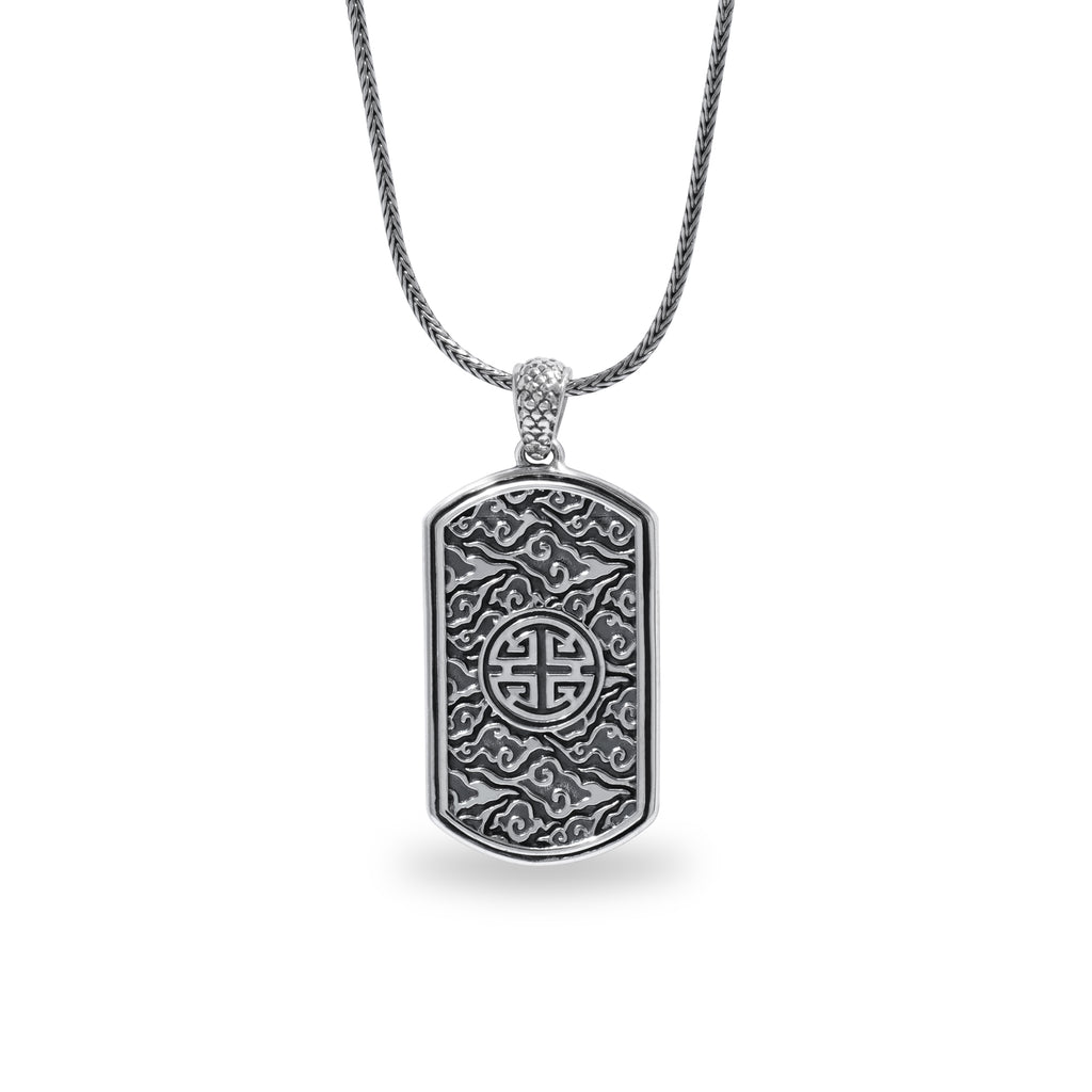 Pendant Perak Kotak Koleksi Dragon Sterling Silver