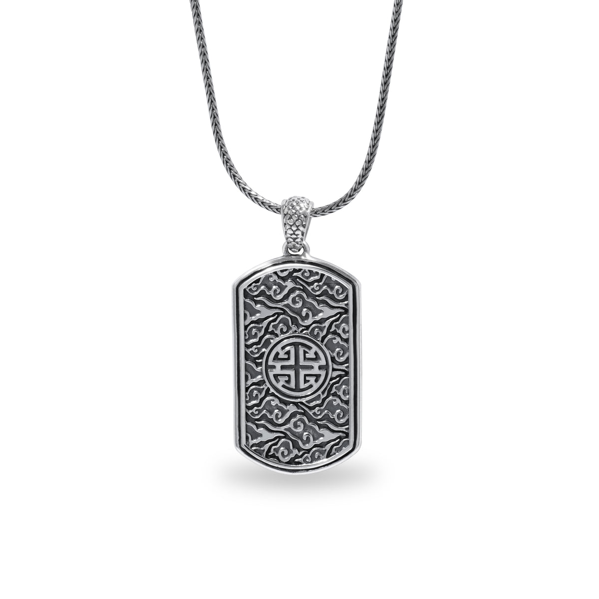 Pendant Perak Kotak Koleksi Dragon Sterling Silver