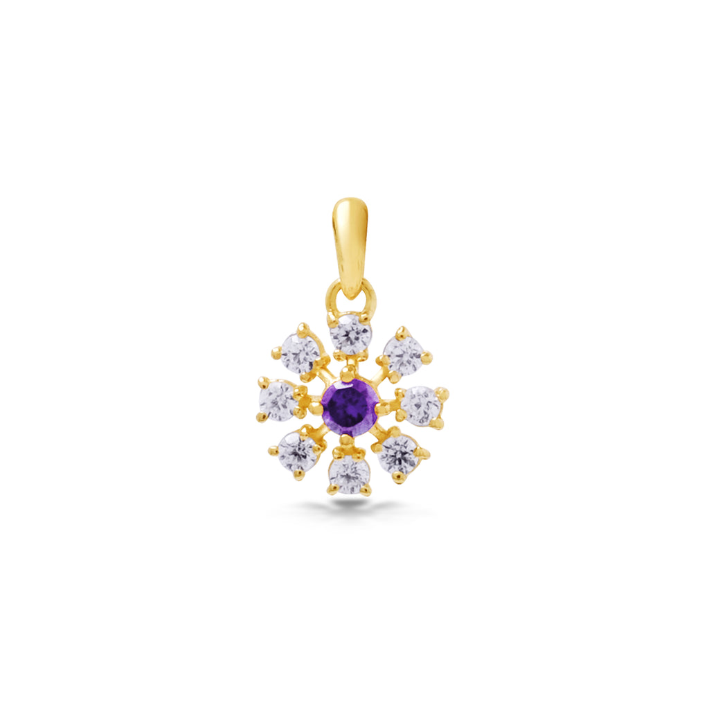 Pendant Koleksi Coreopsis Sterling Silver 925 Gold Plated