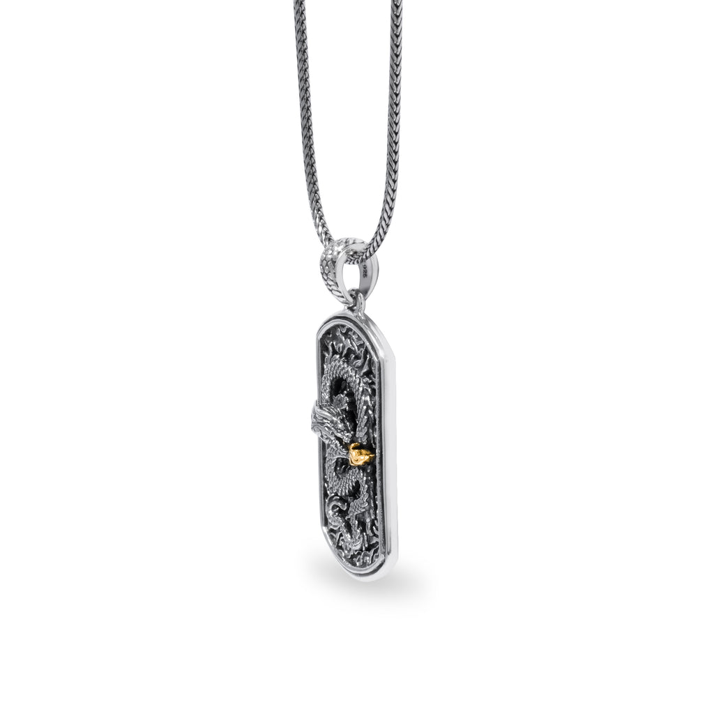 Pendant Perak Kotak Koleksi Dragon Sterling Silver