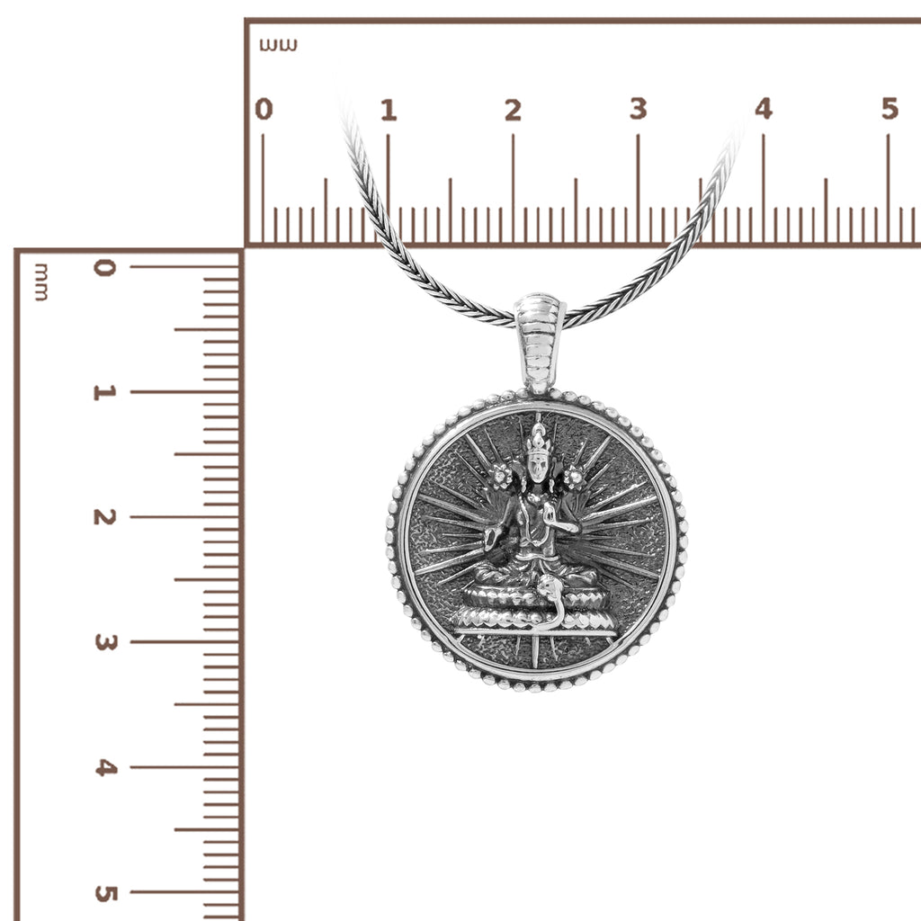 Pendant Tara Perak 925 Koleksi Goddess Amulet Sterling Silver