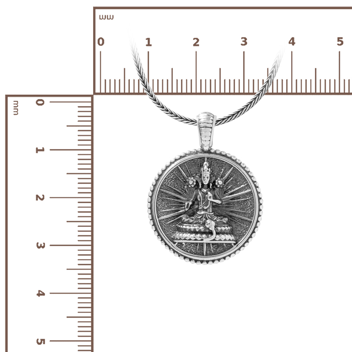 Pendant Tara Perak 925 Koleksi Goddess Amulet Sterling Silver