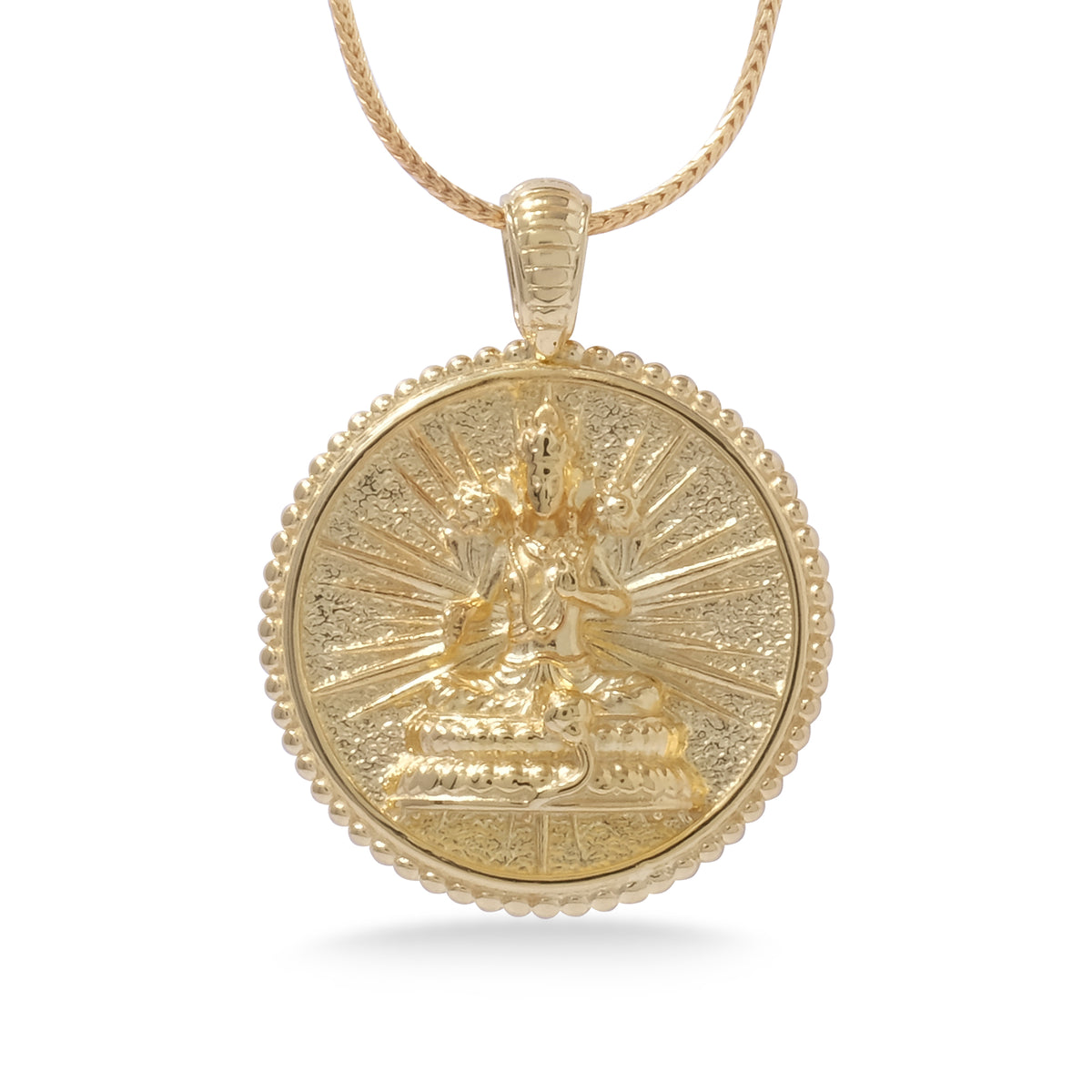 Tara Silver Pendant Goddess Amulet Sterling Silver Collection