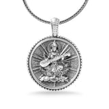 Pendant Perak Saraswati Koleksi Goddess Amulet Sterling Silver