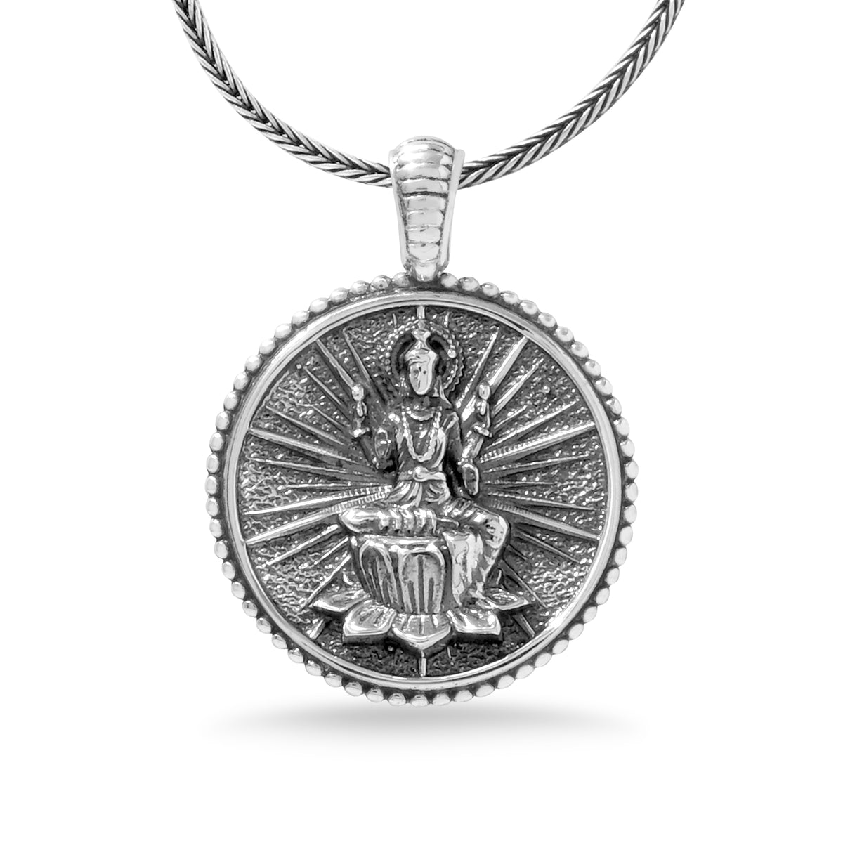 Pendant Laksmi Perak 925 Koleksi Goddess Amulet Sterling Silver