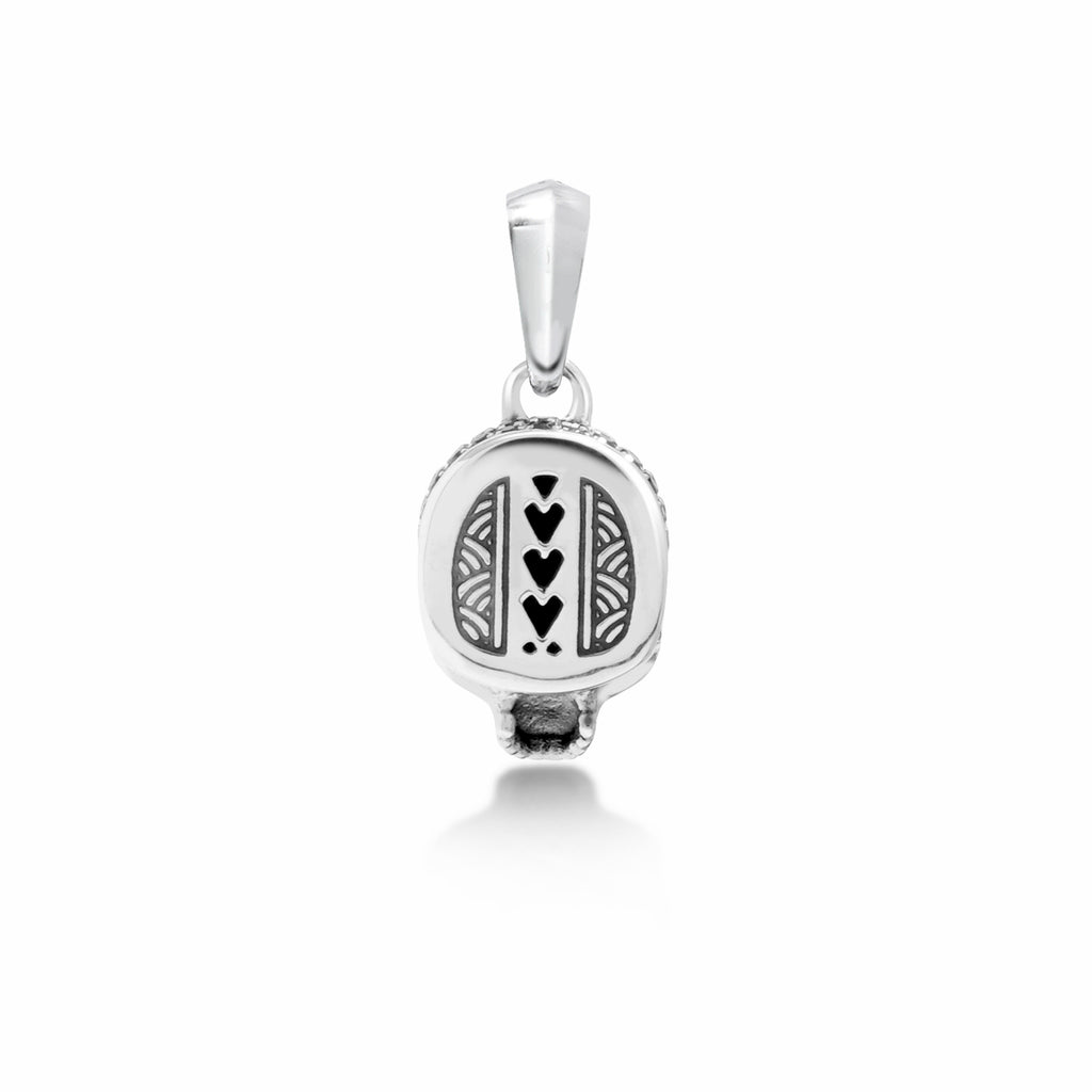 Maori Wero Large Pendant Sterling Silver 925