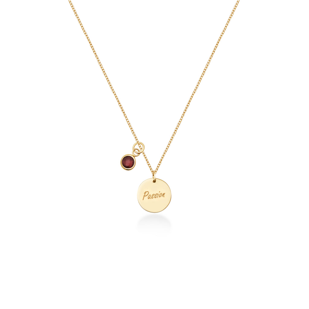 Kalung Rantai Koleksi Mantra Passion Sterling Silver 925 Gold Plated