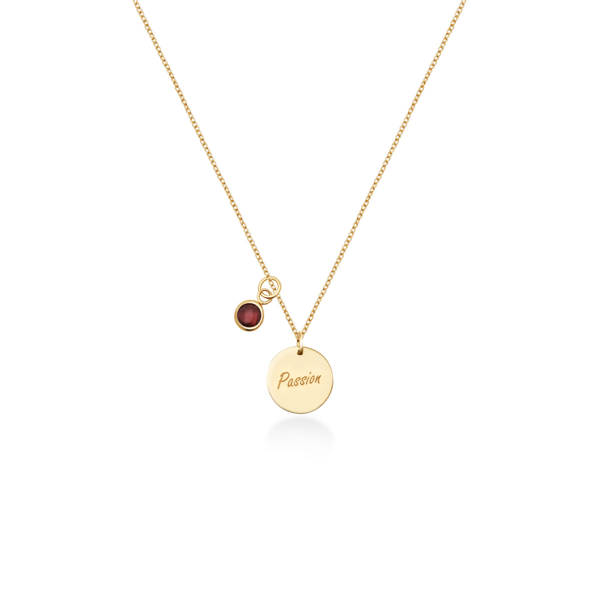 Kalung Rantai Koleksi Mantra Passion Sterling Silver 925 Gold Plated