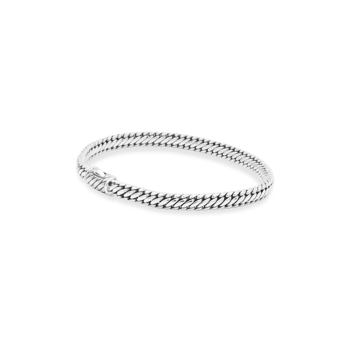Gelang Anyaman Perak 925 Pria Sunaka Jewelry Koleksi Sutramala Arjuna