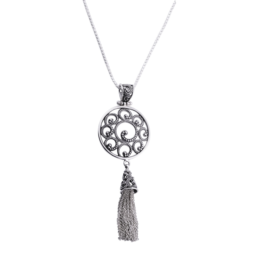 925 Silver Pendant Ocean Wave Collection