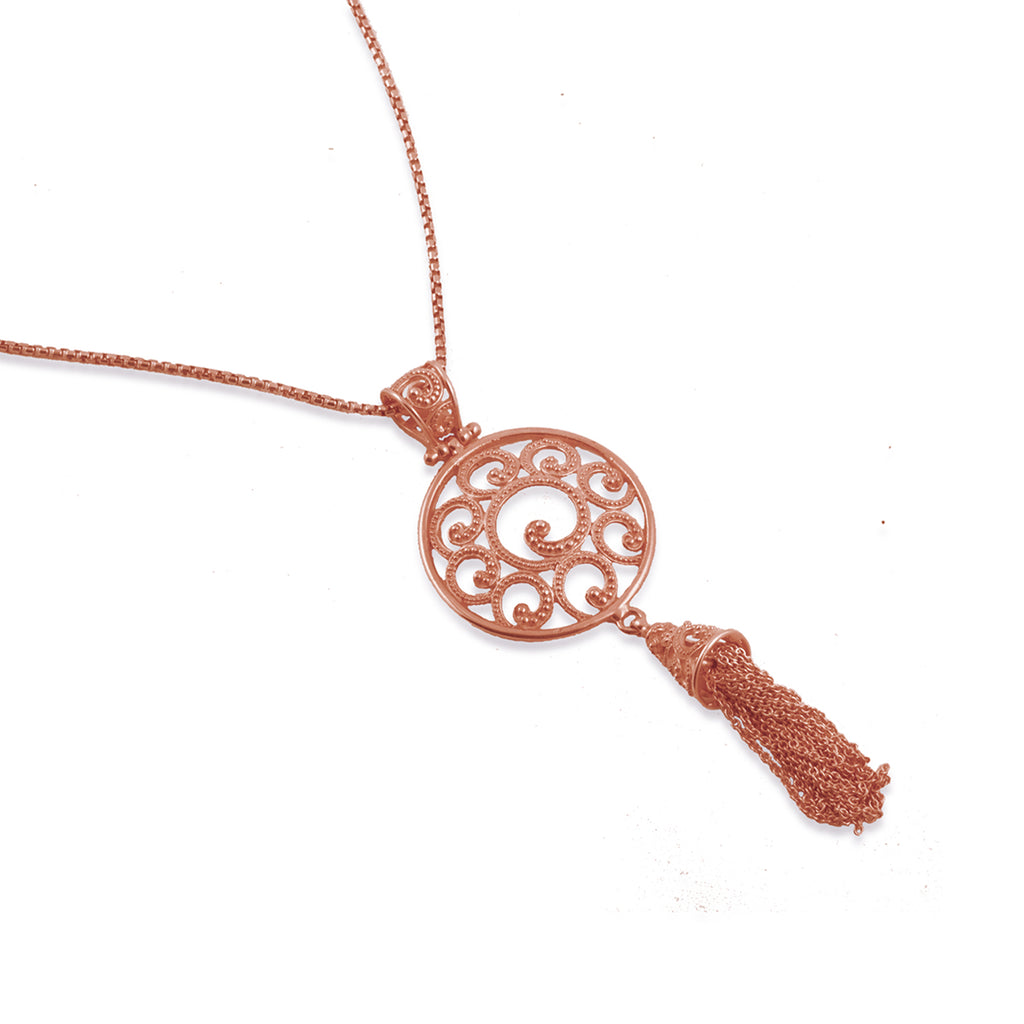 925 Silver Pendant Ocean Wave Collection