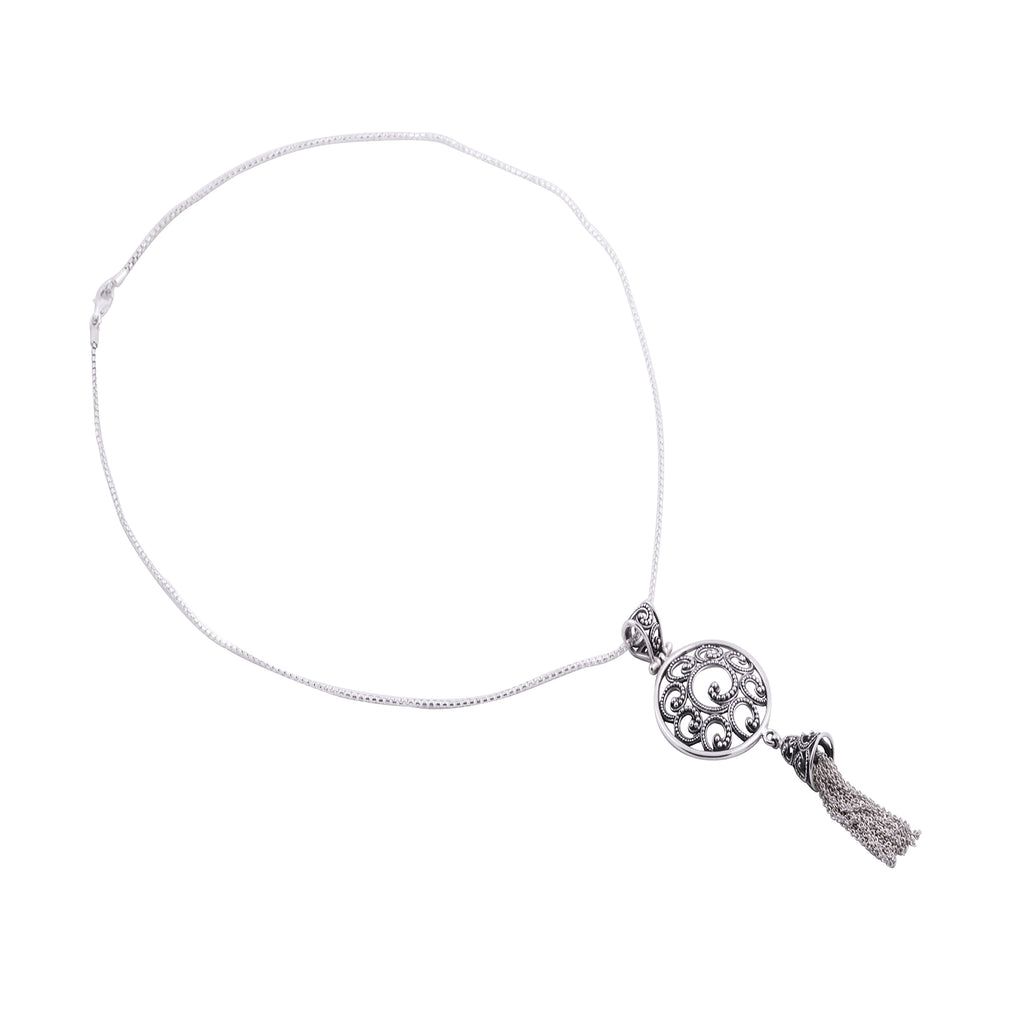 925 Silver Pendant Ocean Wave Collection