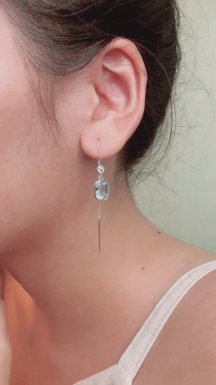 Anting Threader Perak 925 Wanita Sunaka Jewelry Koleksi Pelangi