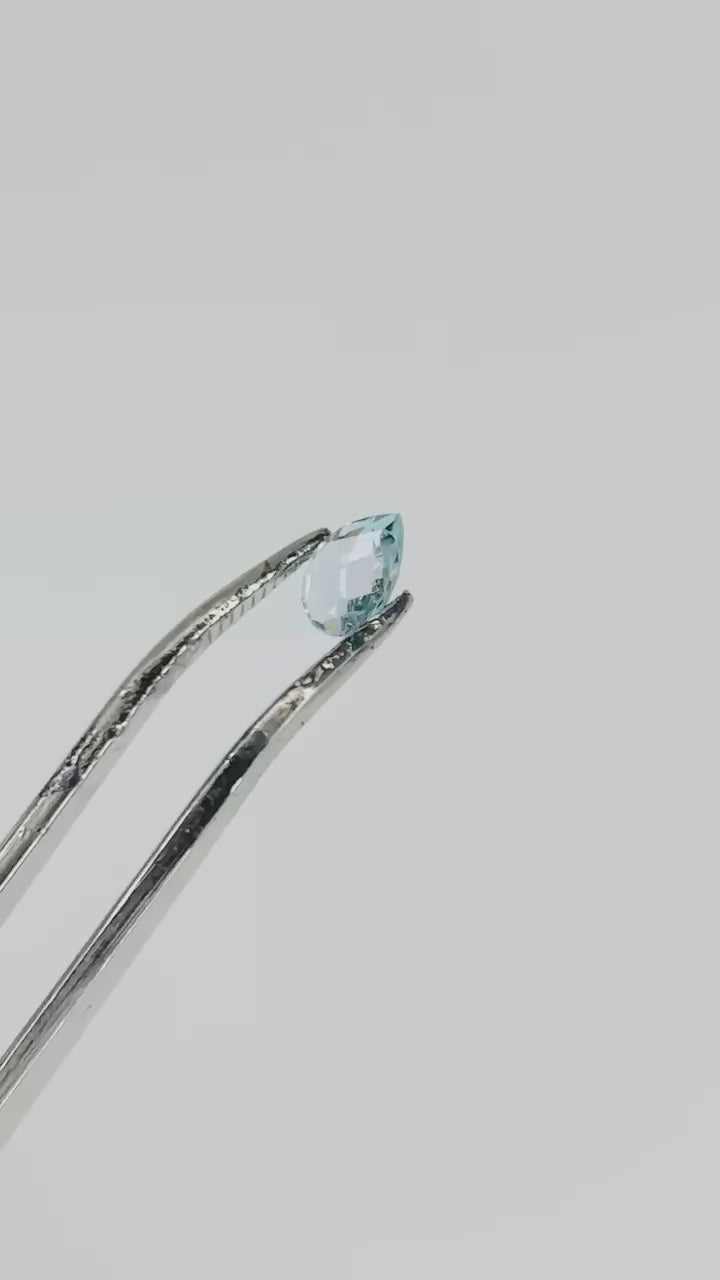 Natural Gemstone Blue Topaz Pears Briollette 5x8 mm