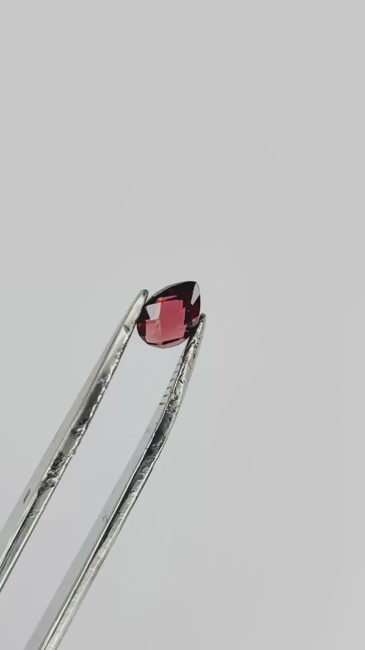 Natural Garnet Pear Briolette Gemstone 5x8 mm