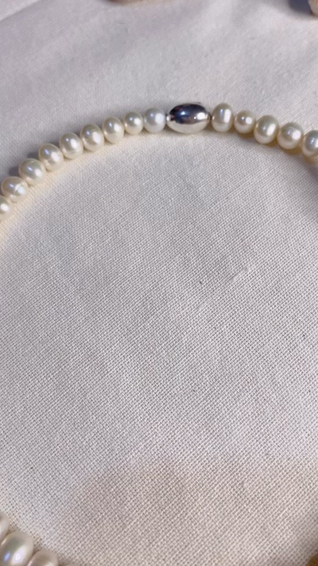 Lumine Pearl Sterling Silver 925 Classic Bracelet