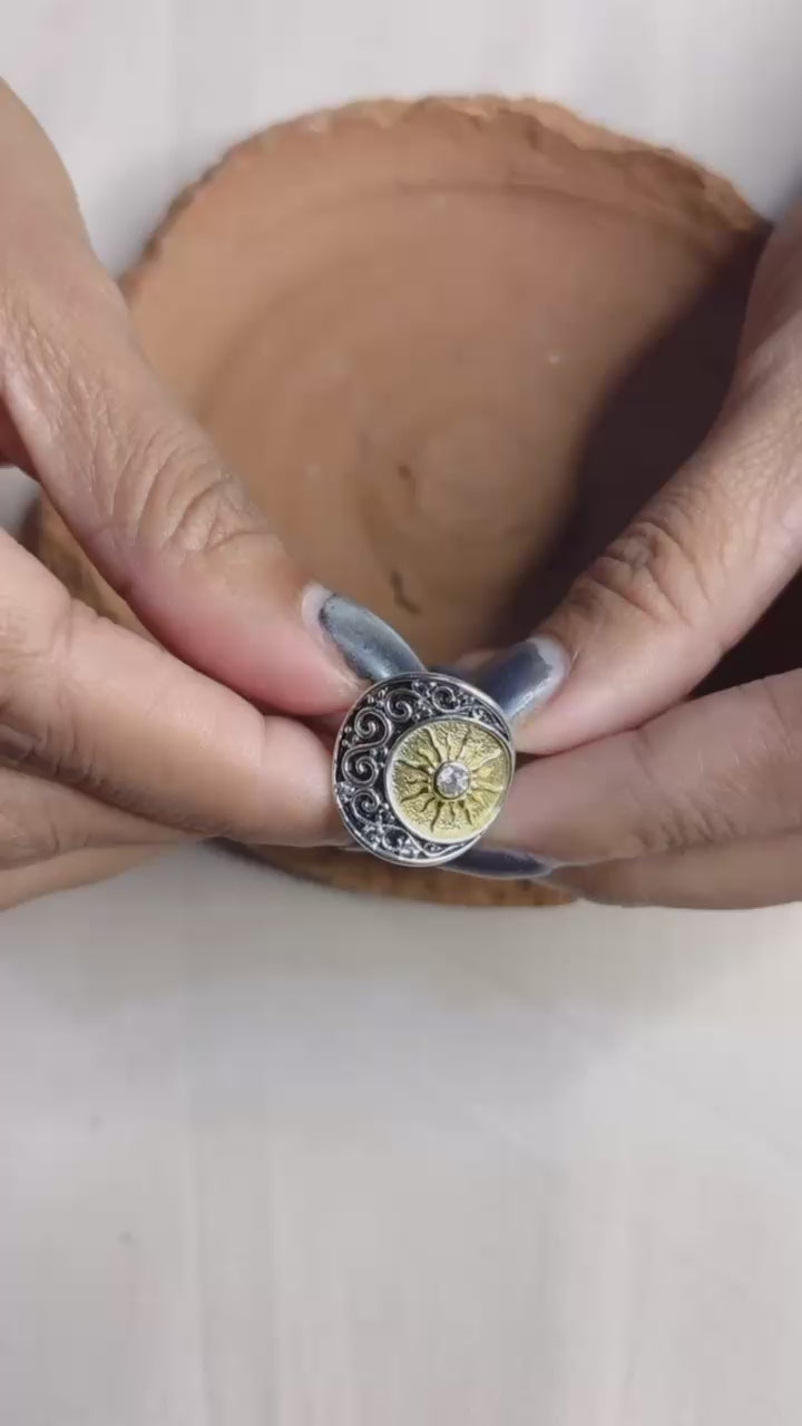 Cincin Koleksi Matahari Sterling Silver 925
