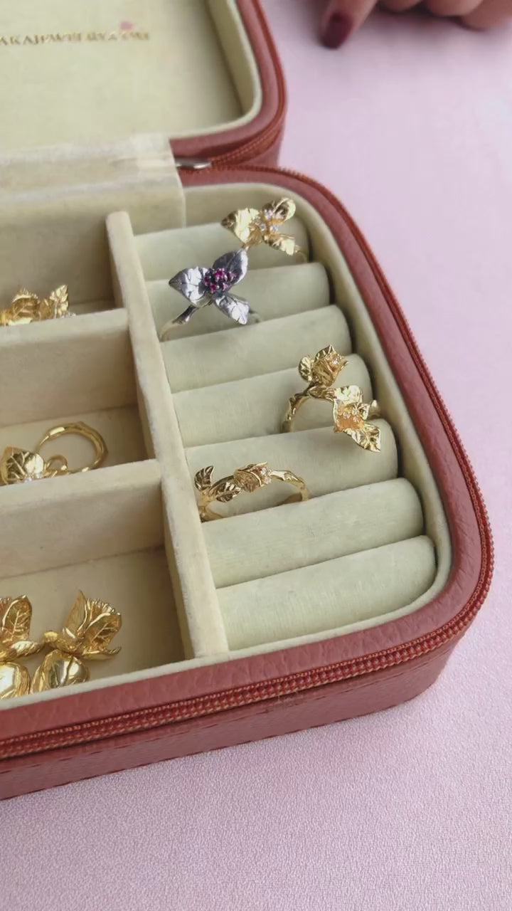 Cincin Perak 925 Koleksi Bougenville
