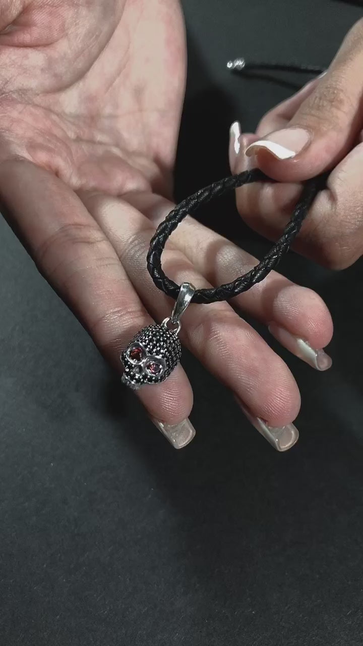 Maori Wero Large Pendant Sterling Silver 925