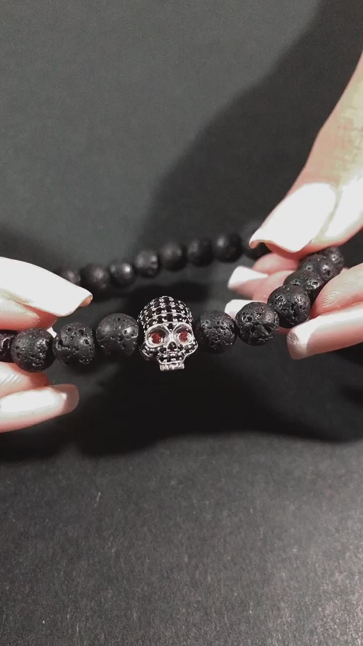 925 Sterling Silver Maori Bead Bracelet