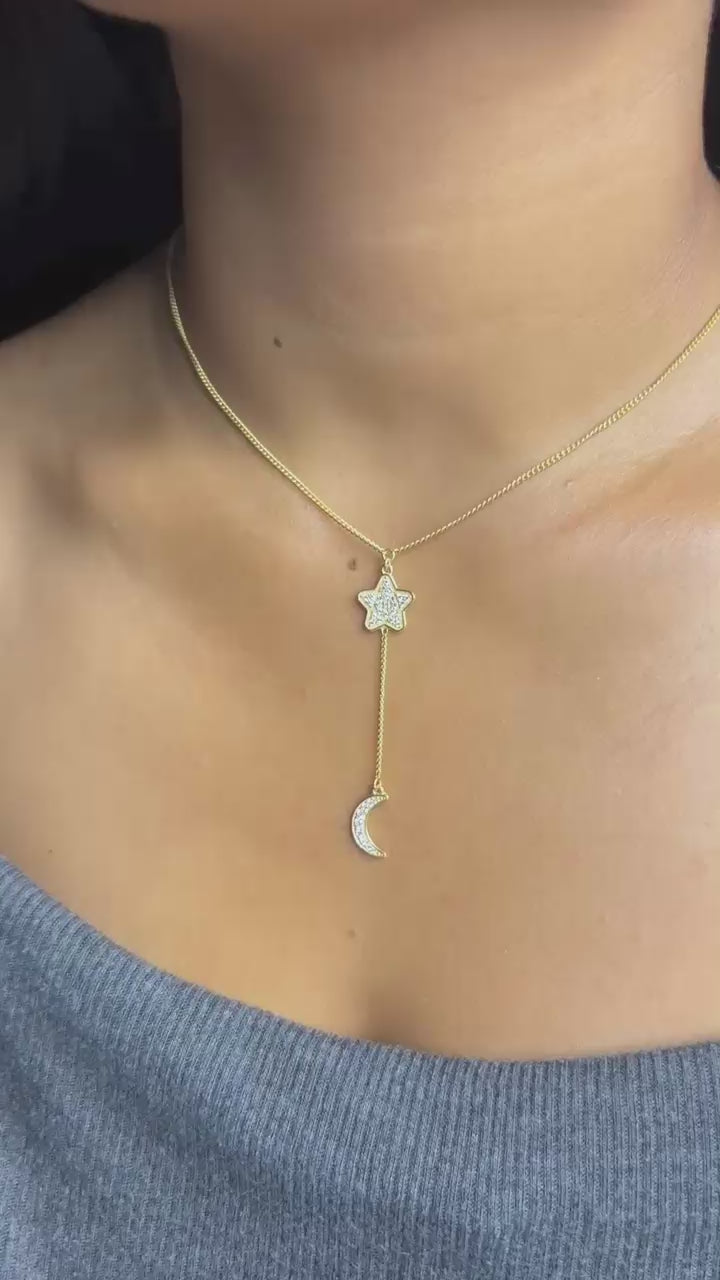 Kalung Perak Koleksi Selene Sterling Silver 925 Gold Plated