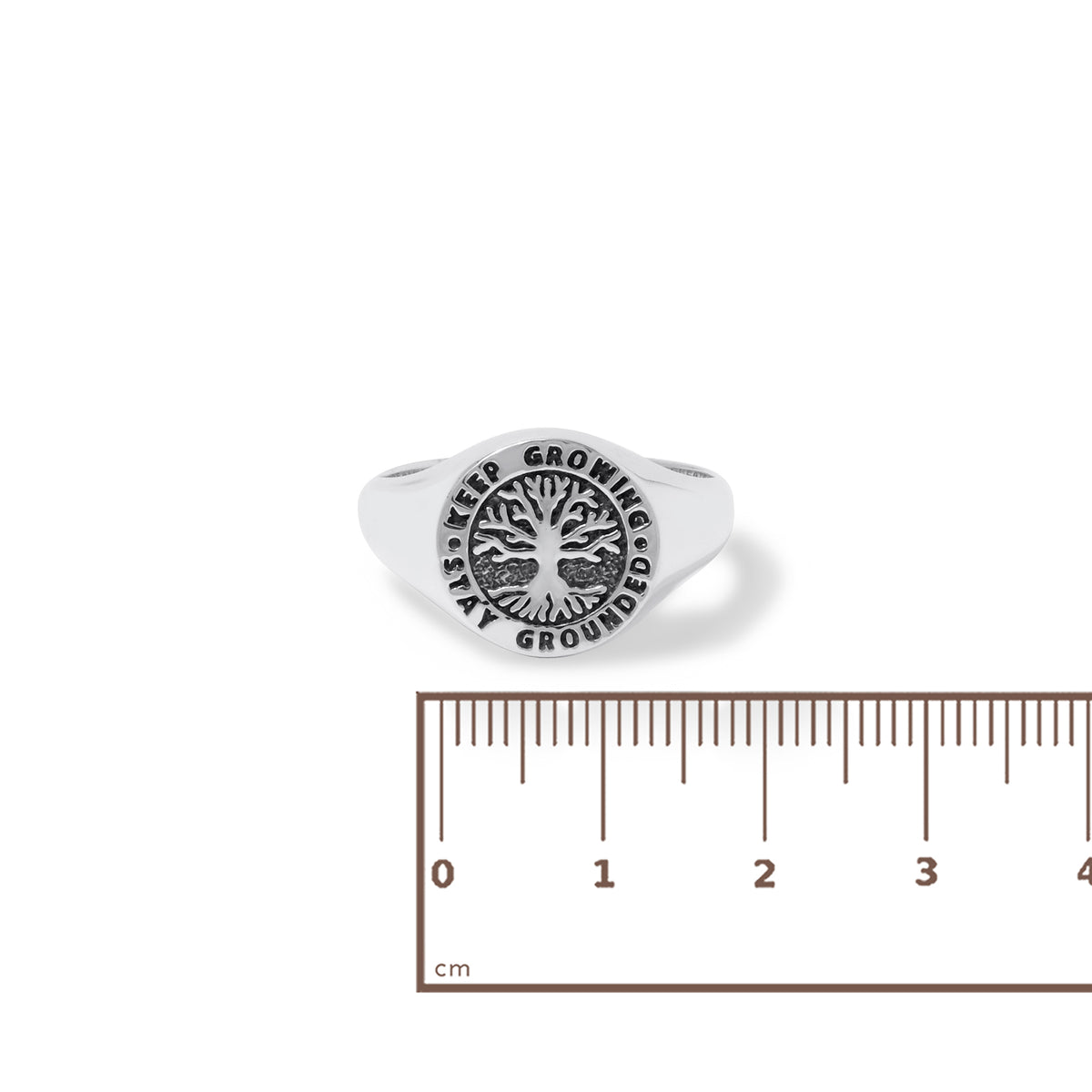 Sterling Silver Tree of Life Signet Ring New Design Collection